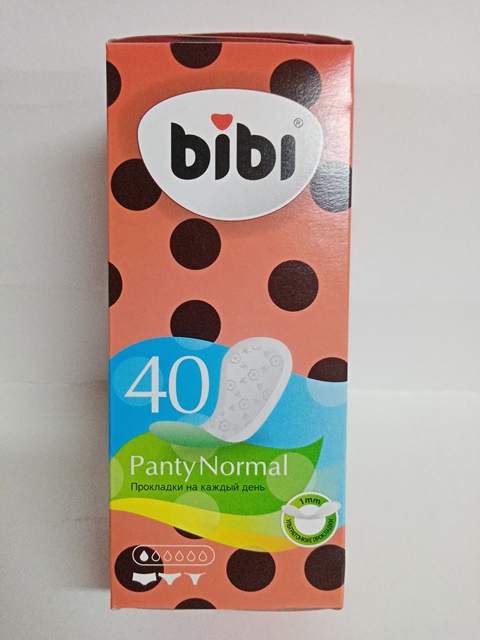 Прокладки BiBi ежедневные 40 шт Panty нормал, код: у8562